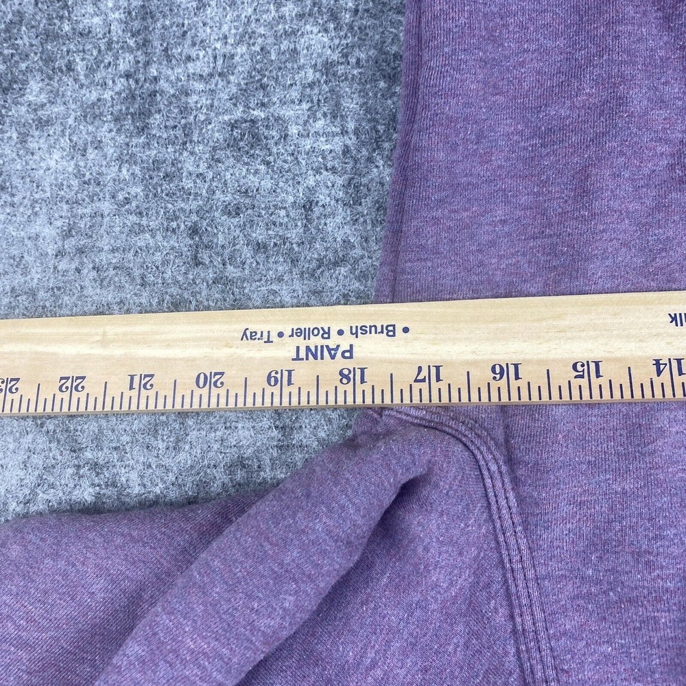 Carhartt Sweatshirt Jacket Women XS Purple Full Zip Spell Out Embroidered Hoodie - Picture 11 of 13
